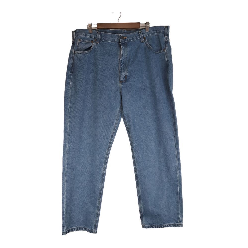 Carhartt Mens Jeans Traditional Fit #B18-STW Size 42x30 Darkstone 100% Cotton